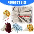 Crochet Flower Bouquet Blanket Set with Step-by-Step Video Tutorial Instruction Beginner Crochet Knitting Supplies. 