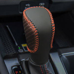 For Honda Accord / CR-V / Civic / Fit Gear Shift Cover Stitch Leather