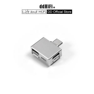 DD ddHiFi TC28Max USB-C OTG Adapter with 60W PD Charging Hi-Res DAC/Amp Compatible Bidirectional Power Supply
