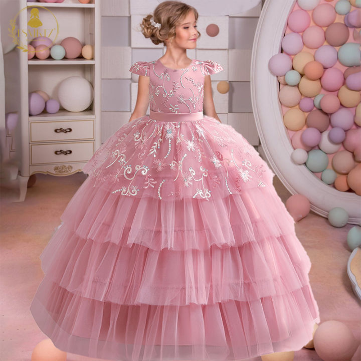 Princess Gown Pink Gown For Girls Rubies Pink Princess Dress