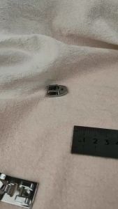 Metal sneaker foot toe to put on with invisible zipper 7306a for singer brother Janome babylock sewing accessories