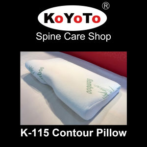 KOYOTO K-115 Contour Sleep Pillow Slow Rebound Memory Foam Pillow For Cervical Neck Pain/Spine Care Orthopedic/Healing Sleep High Quality Sleep Pillow Neck Care Neck Pain Relief Pillow Premium Quality Memory Foam Cervical Care Pillow