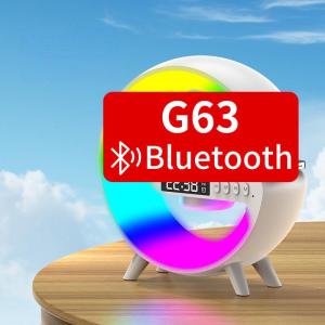 Loa Bluetooth G63 sạc không dây đa chức năng tích hợp Đèn ngủ đầy màu sắc