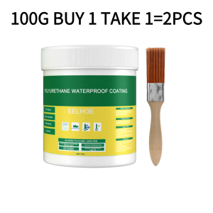 【BUY 1 TAKE 1】Carller Sealant Waterproof Glue Waterproof Invisible Paste Mighty Repair Adhesive Polyurethane Leak-Proof with Paint Brush