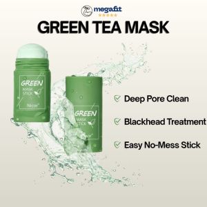 Green Tea Oil Control Solid Mud Mask Blackhead Removal & Pore Minimizing Treatment