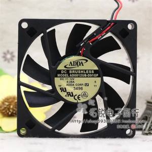 80mm 8015 Fan For ADDA AD0812UB-D91GP 80x80x15mm 12V 0.28A Dual Ball Slim Axial Cooling Fan