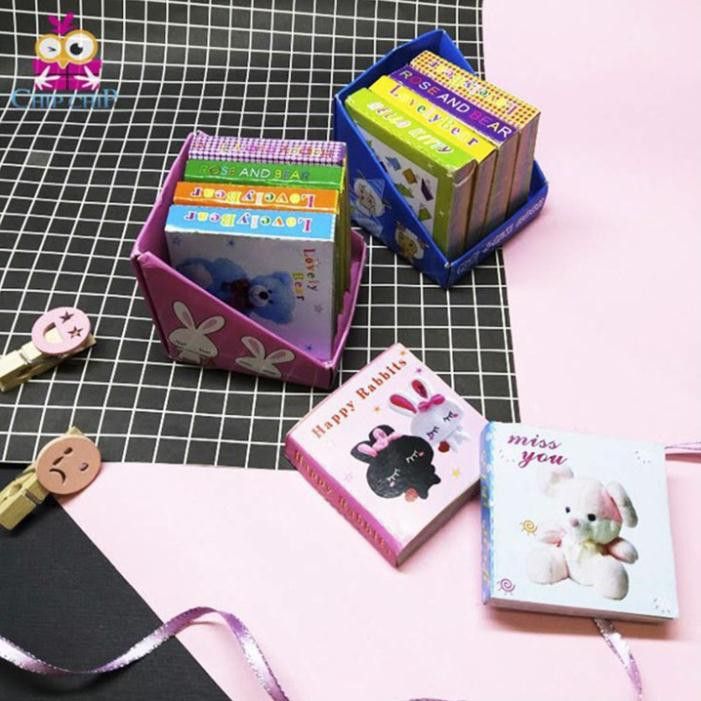 [sỉ ib] Hộp 5 tập giấy xếp hạc 4 x 4 Cm (gần 600 tờ), giấy gấp hạc ...