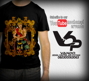 KAOS WAYANG JAVA / KAOS PRIA DISTRO / KAOS JAWA / KAOS MURAH