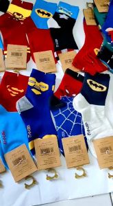 (3 PASANG) KAOS KAKI ANAK LAKI LAKI MOTIF SUPERHERO KAOS KAKI ANAK PANJANG MOTIF KARAKTER UMUS 4 -9 TAHUN TK SD TERMURAH