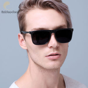 【COD/Ready Stock】Sunglasses for Men New Fashion Men Sunglasses Mens Polarized Sunglasses Male Aluminum Magnesium Frame Spring Leg UV400 Protection Sun Glasses Shades for Men Man Outdoor Sports Driving Riding