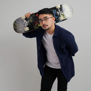 DGM Kemeja Polos Panjang Corduroy 1094