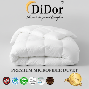 DIDOR Premium Microfiber Duvet Insert – Resort Series | Soft | Fluffy & Hypoallergenic