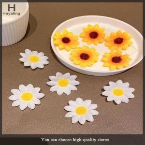 Hayating 10Pcs Sweet Flower Hairpins Colorful Sunflower Side Bangs Clips Suitable For Daily Use As Hair Accessories Gifts