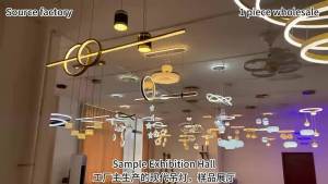 SXH  Restaurant Pendant Light Simple Modern Home Bedroom Lighting Internet Celebrity Dining Table Dining Room Bar Counter Circular Minimalist led Lamp