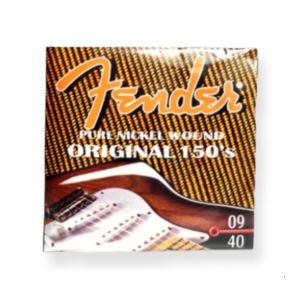 Senar Gitar Fender 009 Pure Nickel Wound 150 S - Senar Fender Lokal String