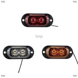 [COD] folp 12V 24V xe tải LED Side Marker ánh sáng xe trailer Dot E8 đánh dấu phản xạ van giải phóng mặt bằng đèn cho xe tải RV xe buýt thuyền
