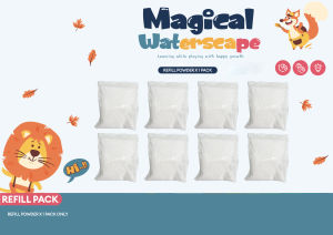 MamaKiddo DIY Magic Water Toy Magical Waterscape Educational Toy For Kids Craft Toys Montessori Water Fairy DIY Science Magic Toys Water Slime Toy Mainan DIY Kanak Kanak - 6370 6377