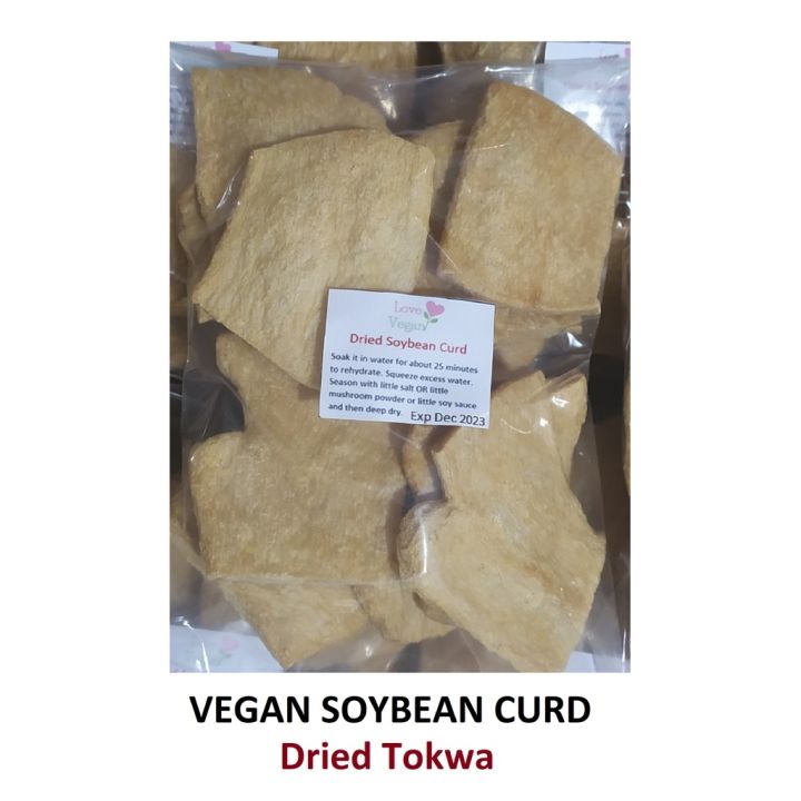 Vegan Soybean Curd (glutenfree dried tokwa) 150 grams Lazada PH