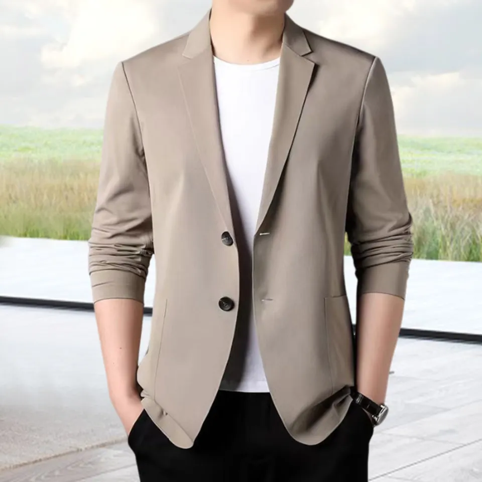 Meek Fantisia Men Lightweight Suit Coat Business Formal Suit Coat