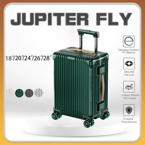 【MALAYSIA】JUPITER FLY Boarding Luggage Extra Large Capacity Waterproof USB Change Port Silent Wheels TSA