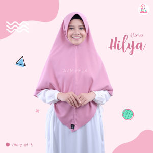 Azmeela Hilya Hijab Khimar Instant Cutting Lancip