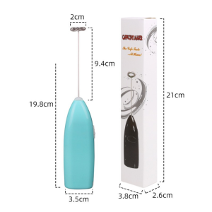 Máy đánh trứng cầm tay mini Máy đánh tạo bọt cafe caopuchino tiện lợi nhỏ gọn Sử dụng Pin tiểu AA công suất 3500 vòng-phút