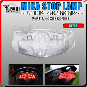 MIKA STOPLAMP VARIO 125 150 ABS CBS ISS KEYLESS TUTUP COVER LAMPU BELAKANG V125 V150