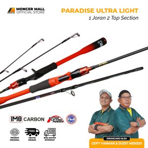 Joran Paradise Ultra Light UL Carbon Solid IM8 Ring Fuji Lentur Japan Style | UL