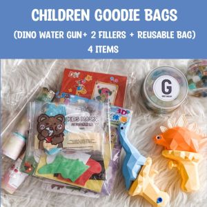 [SG INSTOCK] Pre-packed Children Goodie Bags For PreSchool Birthday Party Celebration Kids Party Favors - Dino Water Gun