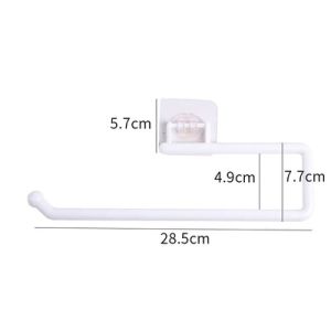 Kitchen Tissue Holder Hand Towel Holder Hanging Toilet Roll Paper Rack Organizer Pemegang Penyangkut Tisu Tuala