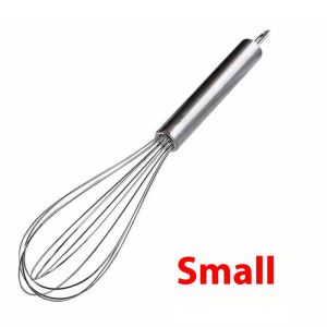 Thép không gỉ bằng tay Whisk để nướng và nấu ăn hiệu quả cây đánh trứng