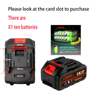 【Original+24hours delivery】Li-ion battery for Makita High-capacity lithium-ion battery suitable for paint machines / electric saws / electric drills / blowers / angle grinders.   Accessories For  Cordless Tools