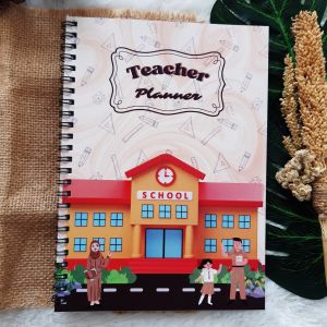 BUKU TEACHER PLANNER JILID SPIRAL UK 215X155CM ISI 100 HAL NON-CUSTOM