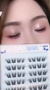 Mi giả sẵn keo MILAI 10 hàng mi đa dạng kiểu dáng Mua 2 hộp tặng nhíp mua 3 hộp tặng nhíp & kẹp mi