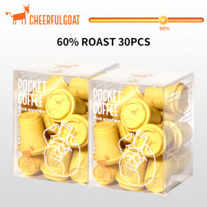 【Cheerful Goat】 Specialty Coffee Pocket Coffee Cold Brew Instant Coffee 100% Arabica 30pcs