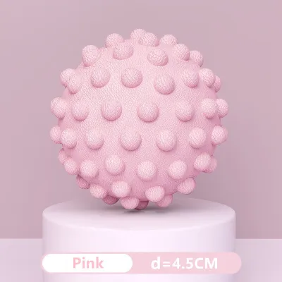 New High-Quality Massage Therapy Exercise Balls for FitnFitness PVC Hard Spiky Massage Ball Hand Foot Relief Training Grip Balls Yoga Plantar Physiotherapy Acupoint ﻿ess and Wellness