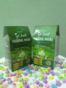 160 gói trà xanh hương nhài Bảo Khang trà túi lọc trà xanh hoa nhài Bảo Khang giảm stress căng thẳng lo âu tăng đề kháng