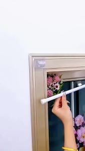 Exclusive Supply   No-Drill Curtain Rod Holder Rod Clip Shower Curtain Rod Telescopic Hook Clip Rod Adhesive Hook [ Free Shipping ]