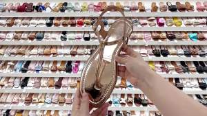 [Free Shipping] In Stock Plus-Size WomenS Outdoor Flip-Flops Breathable Beach Sandals Sizes 36-42