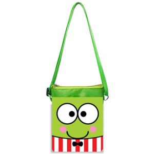 Sling 3D Face 2 Ruang Motif Karakter Tas Selempang Anak Karakter Suvenir Souvenir Wallet