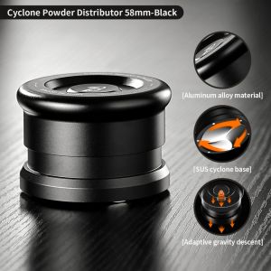 BINCOO Coffee Tamper Impact Constant Force 30 Lbs Tamper Distributor Magnetic WDT Tool 3-Piece Set 58MM