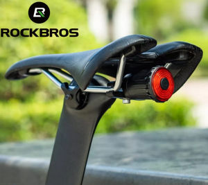 Lampu Belakang Sepeda Rockbros WR05 Bicycle Rear Tail Light 7 Mode Bike Rechargeable Waterproof Charge Anti Air