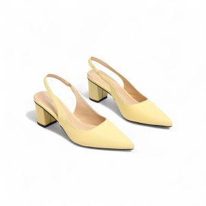Giày Cao Gót 5cm SlingBack Hậu Thun Pixie H350