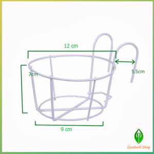 Gw ที่แขวนกระถางต้นไม้แบบเหล็ก กระถางแขวนผนัง  flower stand