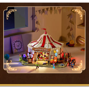 Lumibricks Wandering Circus Building Blocks Building Block Models Building Street View Decoration