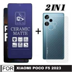 PAKET 2 IN 1 TEMPERED GLASS CERAMIC MATTE ANTI BLUE FOR SAMSUNG A05 / A05S 2023 / A04 / A14 5G / A04E 2022 / REALME 11 4G 2023 / C53 NFC / XIAOMI POCO X5 PRO 5G / REDMI NOTE 12 4G / REDMI NOTE 12 PRO 4G / REDMI NOTE 12 PRO 5G / POCO F5