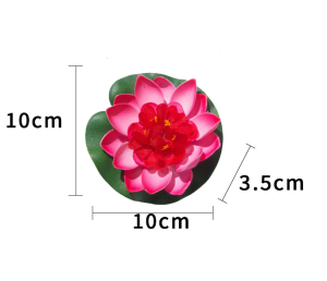 Hoa súng hoa sen huệ nước bằng nhựa vải trang trí bể thủy sinh bồn phong thủy tiểu cảnh DIY