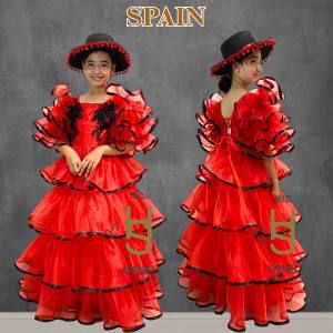 UN Costume for Girls- SPAIN