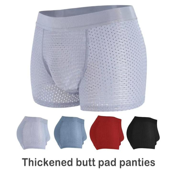 Quần lót Nam Giả mông quần lót tự nhiên chiến lợi phẩm nâng boxer tóm ...