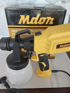 MDON JP3204 SPRAYGUN ELEKTRIK SEMPROTAN CAT LISTRIK ED11 3204 semprotan cat tanpa kompresor  kuas elektrik semprotan cat tembok alat cat tembok rumah spray gun Elektrik